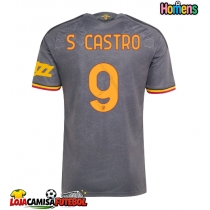 Camisa de Futebol AS Roma Santiago Castro #9 Equipamento Alternativo 2026-27 Manga Curta